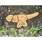 Yellow Door - YUS1227 Creusez et découvrez - Ankylosaure et Tyrannosaure Rex-Les os saillants offrent un excellent retour sensoriel et laissent de merveilleuses empreintes dans la pâte à modeler.
