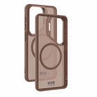 Blu Element - Chromatic Kick avec étui aimants pour Samsung Galaxy S26+, Marron-Résistant aux chocs
