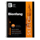Bienfang - Papier à esquisses, 50 lb, 8 1/2 po x 11 po, 100 feuilles-Comprend 100 feuilles de papier blanc léger (50 lb) sans acide