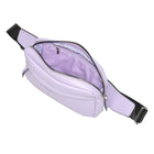 Nicci - Sac banane avec sangle Web - Lilas-Sangle de taille réglable 18 po -27,75 po