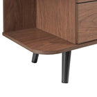 Modway - Langston Stockage d’affichage ouvert Buffet - Gris noyer-8