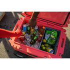 RovR - RollR 60 Glacière rigide à roulettes pintes avec poignée de remorquage - Côté ensoleillé-Spécialement conçu pour stocker les bouteilles de vin et de spiritueux en verre à la verticale