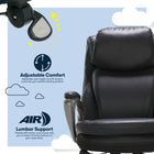 Serta® - Fauteuil de direction SmartLayers™ Arlington Air™, noir-10