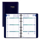 Blueline - 2025 Agenda hebdomadaire avec index - 8 po x 5 po - Bleu - Bilingue-L'avenir de la planification est ici. Blueline est fier de présenter l'application de rappels Blueline inkLink qui relie votre agenda à votre téléphone. Restez organisé comme jamais auparavant grâce à nos agendas Blueline et la technologie du Code QR. Priorisez des rappels, recevez des notifications, prennez des notes et dressez des listes de tâches. Disponible dès maintenant sur App Store et Google Play. 