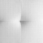 Modway - Privy Acier inoxydable doré Tissu rembourré Chaise d’accent pour salle à manger - Or Blanc-Capacité de poids de la chaise : 331 lb.