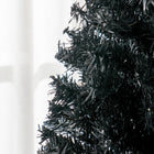 HOMCOM - Sapin de Noël artificiel de 6 pi avec ouverture automatique - Noir-Base solide et stable pour une meilleure stabilité 