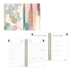 Blueline - Agenda Scolaire Hebdomadaire/Mensuel 13 Mois De Juillet À Juillet - 8 po H x 5 po l - Motif Splash - Anglais-13 mois, de juillet à juillet