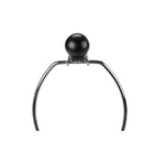 Monarch Specialties - Luminaire - 25 po H Lampe De Table - Céramique Noire - Abat-Jour Ivoire / Crème - Contemporain-6