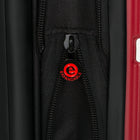 Air Canada - Bagage de soute rigide Laurentian de 24 po - roulettes pivotantes à 360 degrés - rouge-La poignée télescopique verrouillable à bouton-poussoir facilite la manipulation