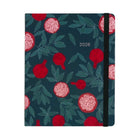 Pierre Belvedere - 2026 Semaine Annuel Agenda - 7 po x 9,5 po - Pomegrenade - Bilingue -Cet agenda va de janvier 2026 à janvier 2027