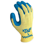Showa Best Glove - Gants Atlas Grip Kv300, Taille Grand/9, Calibre 10, Revêtement Latex De Caoutchouc, paquet de 5-Revêtement Latex de caoutchouc