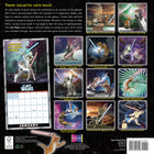Sellers Publishing Inc. - Calendrier mural 2026 - Cat Wars - Anglais-En prime : calendrier de septembre à décembre 2025