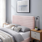 Modway - Tranquil Tête de lit jumelée, Rose-Assemblée requise