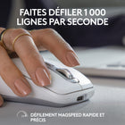 Logitech - MX Anywhere 3S Souris sans fil - Gris pâle-Design compact et discret avec poignées latérales en silicone profilées pour la forme de votre main pour plus de confort