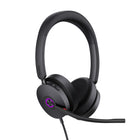 Yealink - Casque filaire double USB UH48 - Microsoft Teams-Annulation active du bruit hybride