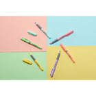 BIC − Surligneurs Brite Liner Grip, paquet de 6-7