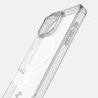 Itskins - Coque Hybrid_R avec MagSafe pour iPhone 16 Pro Max - Transparente-Protection à 2 couches