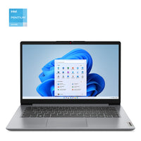 Lenovo - Ordinateur portable IdeaPad 1i 14 po - Intel Pentium N6000 - 128 Go eMMC - 4 Go RAM - Windows 11 S avec 1 an d'abonnement à Microsoft 365-Le processeur Intel Pentium N6000 et 4 Go de RAM DDR4 offrent des performances efficaces pour l'informatique quotidienne