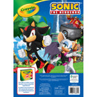 Crayola - cahier à colorier - 96 pages - Sonic The Hedgehog-PERSONNAGES SONIC : Les enfants vont adorer ces pages à colorier mettant en vedette des personnages adorés comme Sonic, Tails, Shadow et Knuckles
