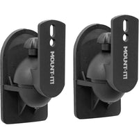 Mount-It! - Paire de supports muraux universels à profil bas pour enceintes-Le MI-SB28 est compatible avec la plupart des marques d'enceintes
