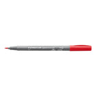 Staedtler - 371 C12-1 Feutres pinceaux à pigments - Couleurs variées - Paquest de 12-L'encre multiple peut être utilisée sur presque tous les types de surfaces tels que les papiers d'artiste tels que le papier aquarelle, le papier de mise en page, le papier marqueur, la toile, le papier photo, le carton, le bois et plus encore.