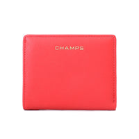 Champs - Portefeuille Hybride Iconic de - Rouge-Porte-cartes avec protection RFID