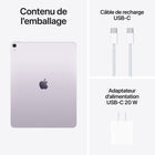 Apple for Education - iPad Air 13 po, Puce M4, Wi-Fi, 256 Go, Violet-10