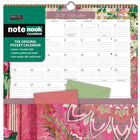 WSBL - 2026 Patina Vie Note Nook  Calendrier mural Mensuel - 30,5 cm l x 30,5 cm H - Anglais-Format 12 mois (Janvier - Décembre 2026)