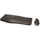 Kensington - Clavier et souris sans fil Pro Fit Ergo - Noir-Le repose-poignet intégré permet de soutenir, d’amortir et d’apaiser les poignets.