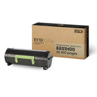 Ecotone - Lexmark 66S1H00 Cartouche de toner MICR - Haut rendement - Noir-Couleur: Noir