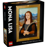 LEGO - ART Mona Lisa - 1503 Pièces-Rendez hommage au chef-d'œuvre de Léonard de Vinci avec ce kit de construction Mona Lisa