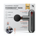 Sharper Image - Masseur portable à percussion pour tissus profonds  Powerboost Move-Massage En Profondeur Des Tissus : Adoptez Le Sharper Image Powerboost Move Comme Compagnon De Récupération Sportive! Il Cible Les Muscles Endoloris Et Soulage Les Tensions Grâce À Une Percussion Des Tissus Profonds Qui Rivalise Avec Le Traitement D’une Séance De Massothérapie Professionnelle.