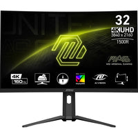 MSI - Moniteur de jeu VA 32 po - MAG 321CUP -Jeux 4K ultimes : profitez d'un jeu extrêmement fluide et de détails étonnants avec une résolution 4K (3 840 x 2 160) à un taux de rafraîchissement élevé de 160 Hz