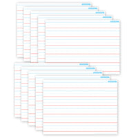 Ashley Productions - ASH97001 Intelligents Poly PosterMat Pals Économiseurs d'espace - 13" x 9-1/2" - Écriture manuscrite 1" - Ensemble de 10-C'est une affiche, c'est un sous-main, c'est les deux! Parfait pour une taille plus petite pour une utilisation facile en classe, à la maison, au bureau ou en déplacement!