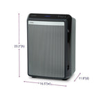 Winix - 9800 Purificateur d'air True HEPA à 4 étapes avec Wi-Fi et technologie PlasmaWave-Purificateur d'air intelligent : contrôlez et surveillez votre appareil à tout moment et où que vous soyez en y accédant instantanément grâce à l'application Winix Smart et sa connexion Wi-Fi.