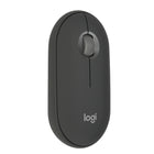 Logitech - Pebble Mouse 2 M350s fine sans fil Bluetooth, portable, légère, boutons personnalisables - Graphite-Défiez l'ennui: avec son design fin, ses multiples coloris et sa technologie plus intelligente, cette souris Bluetooth de la collection Pebble 2 vous permet d'exprimer vos émotions et de vous démarquer
