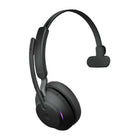 Jabra - Casque mono Evolve2 65 Link380C MS - Noir-Cordon : sans fil, jusqu'à 100 pieds.