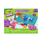 Crayola - Jeu de dissection GOO-Jeu de dissection goo crayola : comprend tout le nécessaire pour des heures de plaisir créatif avec la glu - UN grand tapis de jeu, 3 sachets de poudre à goo, 2 moules (requin-robot et cœur), 1 support à outils, lunettes 3d, ciseaux, 2 pots de rangement et 30 p'tits extras