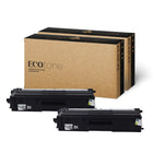 Ecotone - Toner remanufacturé Brother TN433BK - Haut rendement - Noir - Pack de 2-Couleur : Noir 