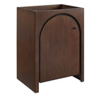 Modway - Appia 24" Armoire de toilette de salle de bain (lavabo non inclus) - Noyer-Charnières à fermeture douce