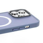 TUFF8 - Étui robuste Glide Guard pour iPhone 15 Plus - Bleu nuit-Protection de l'écran et de l'appareil photo : conçu avec un rebord surélevé pour l'objectif et le cadre de l'écran afin de protéger votre appareil photo, votre flash et votre écran contre les rayures lorsqu'il est placé face vers le bas