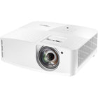 Optoma - Technology 4K400STx Projecteur DLP 4K UHD à courte focale, 4 000 lumens-Luminosité maximale : 4000 lumens