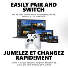 Microsoft - Manette sans fil Xbox pour Xbox Series X|S, Xbox One et appareils Windows – Blanc Robot-Comprend la technologie Xbox sans fil et Bluetooth  pour le jeu sans fil sur les consoles, les PC, les téléphones mobiles et les tablettes