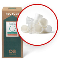 TerraCycle - Gobelets de plastique rigide no. 6 - Zero Waste Box - 15 x 15 x 42 - Grande-Veuillez nous envoyer n’importe quelle marque et taille de gobelet en plastique no. 6.