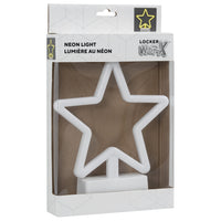 Locker Gear - Lampe Icône Autonome pour Casier - Étoile-Lumière en forme d’étoile style néon