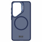 Blu Element - Chromatic Kick avec étui aimants pour Samsung Galaxy S26, Bleu Marine-Support dépliable pour objectif d'appareil photo