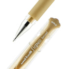 uni-ball - Stylo gel Impact Signo - 1,0 mm - Couleurs métalliques variées - Paquet de 3  -Pointe large de 1,0 mm