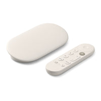 Google - Diffuseur TV (4K) - Porcelaine-Un seul écran pour tout le contenu que vous diffusez: Regardez les films et les émissions de vos services à partir de votre écran d'accueil. Plus besoin de changer d'appli pour faire votre choix