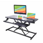 Rocelco - Élévateur de bureau réglable Hi-Lift de 43 po - Noir-9