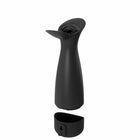 Umbra OTTO - Pompe à savon et solution hydroalcoolique avec fixation murale 250ml, Noir charbon de bois-5